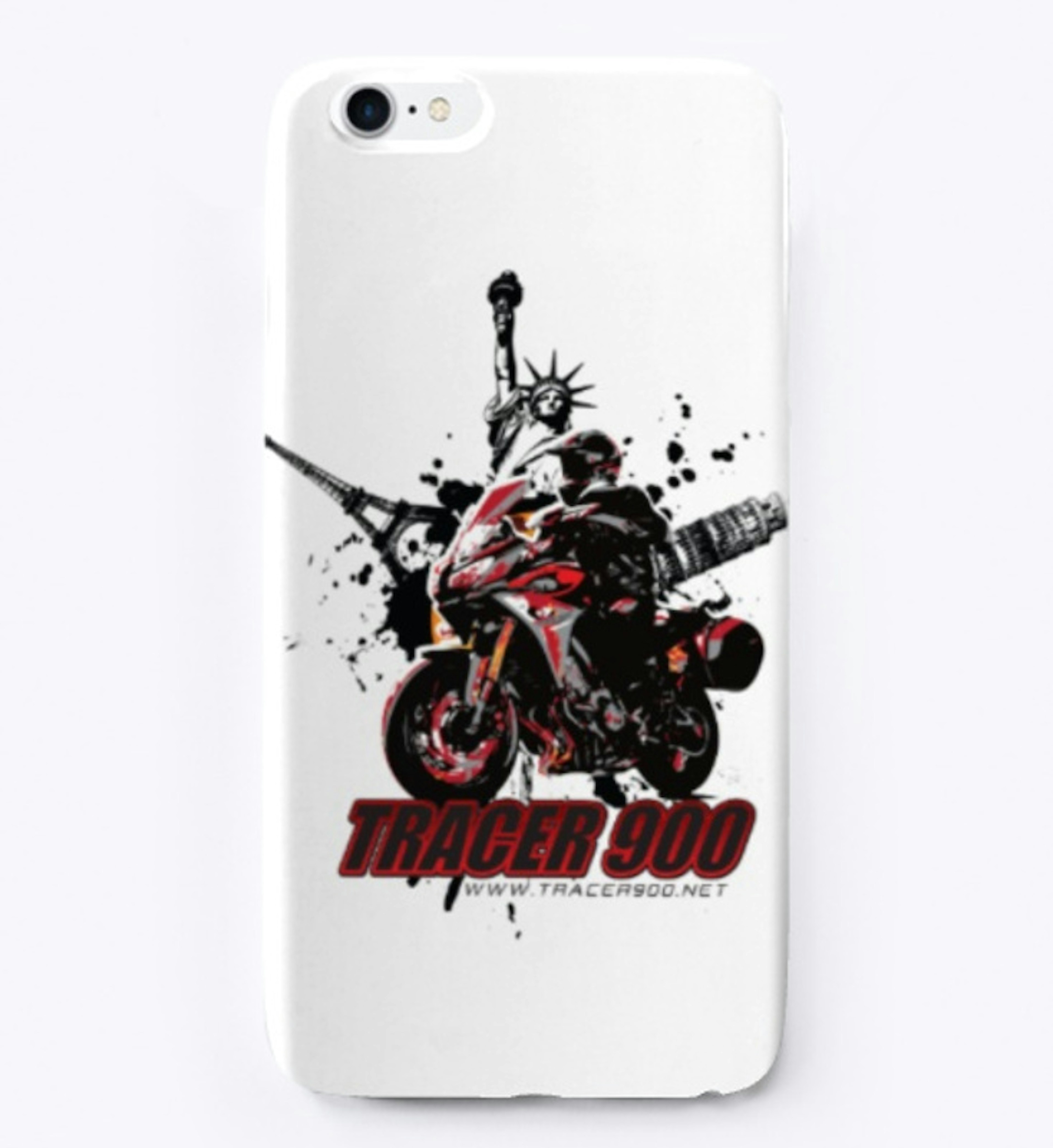 iPhone Red Tracer 900 Phone Case